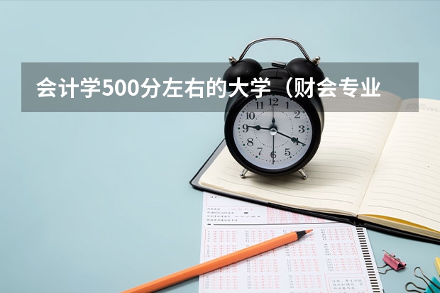 会计学500分左右的大学（财会专业学校排名及分数线）