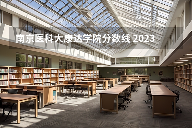 南京医科大康达学院分数线 2023南京医科大学各专业录取