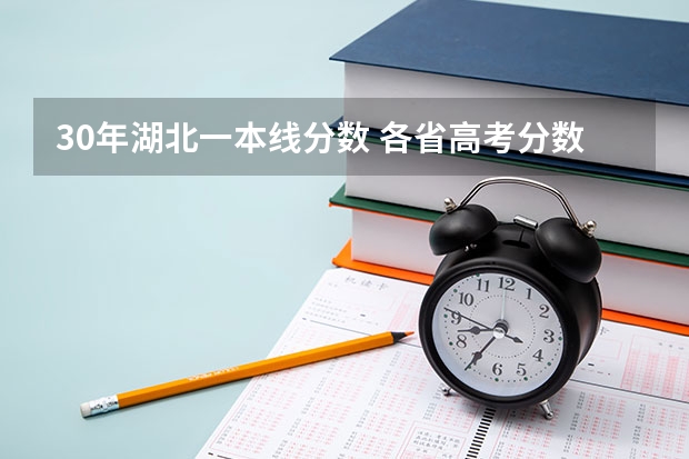 30年湖北一本线分数 各省高考分数线最高和最低分别是哪省？