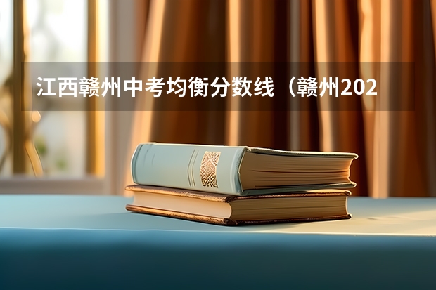 江西赣州中考均衡分数线（赣州2023年事业编考试入围分数）